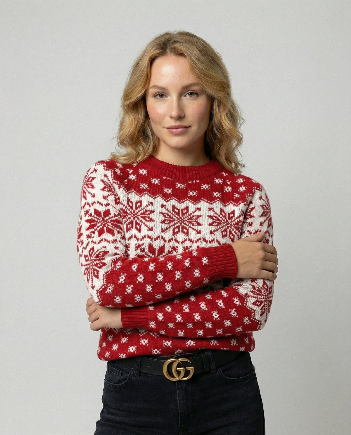 Damen Weihnachtsstrickpullover - Norvielle