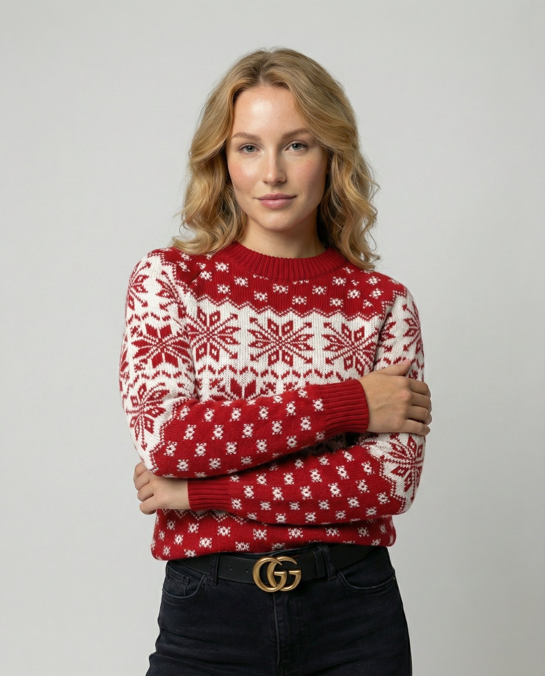 Damen Weihnachtsstrickpullover - Norvielle
