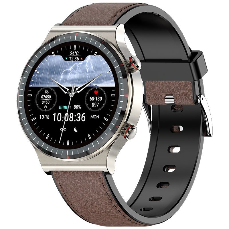 Medizinische Smartwatch EKG 512Hz Biosensor SpO2 Herzfrequenz IP67