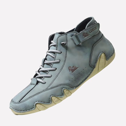 Herren Leichte Leder Barfußschuhe