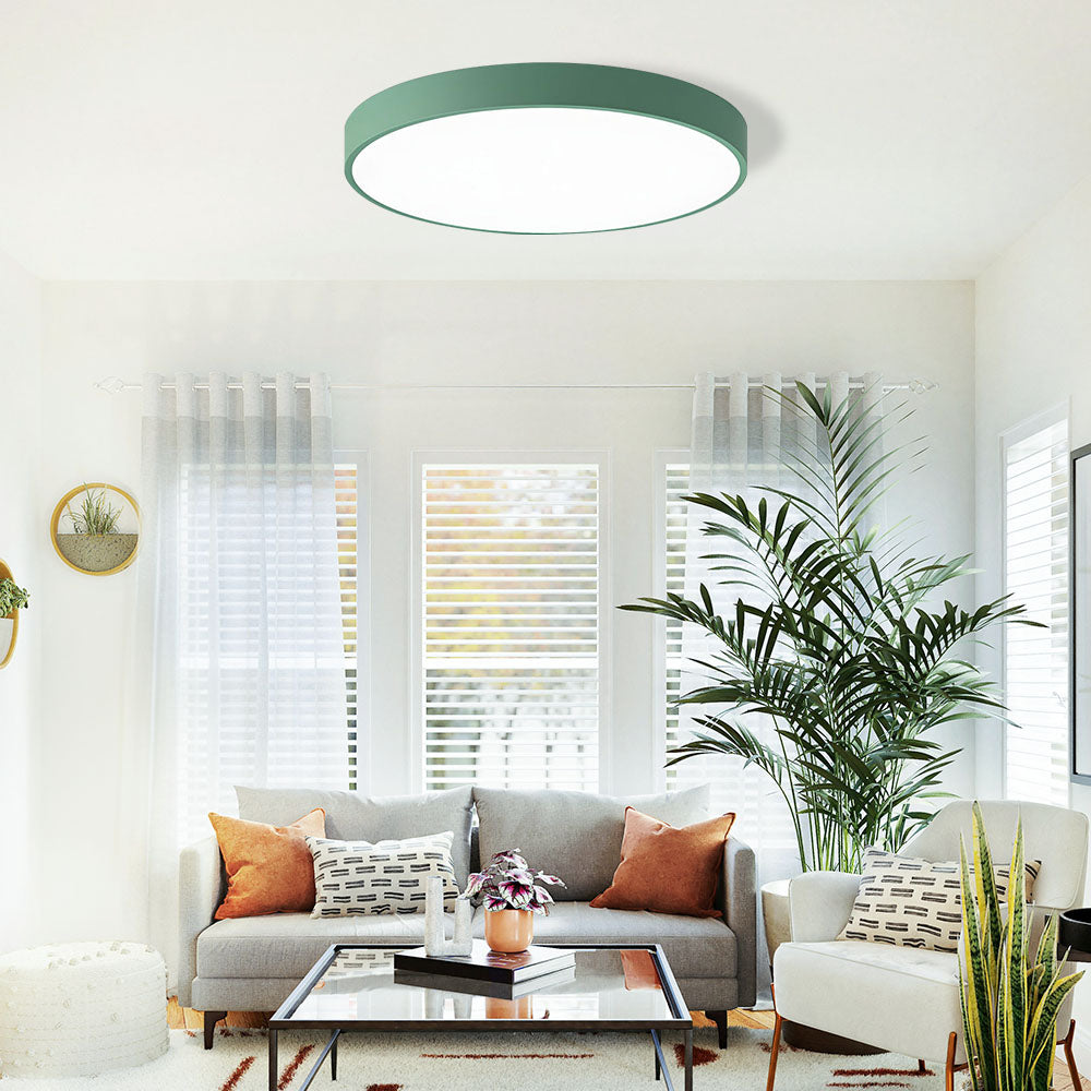 NordLuxe Runde LED-Deckenleuchte Skandinavisch