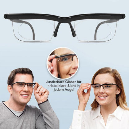 Fokus Einstellbare Lesebrille Unisex