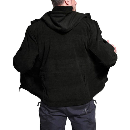 Norvielle Herren Fleecejacke Winddicht