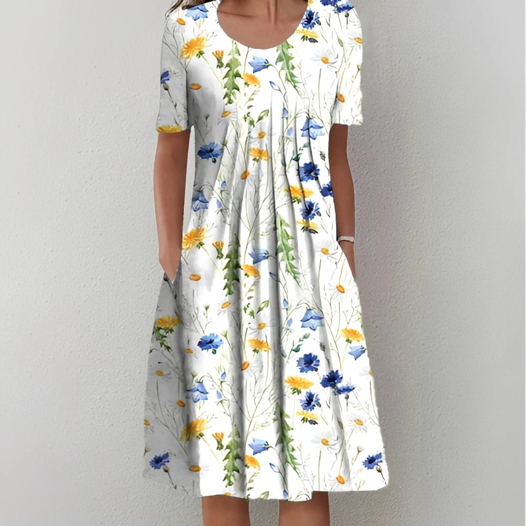 Nenette Damen Sommerkleid Elegant - Norvielle