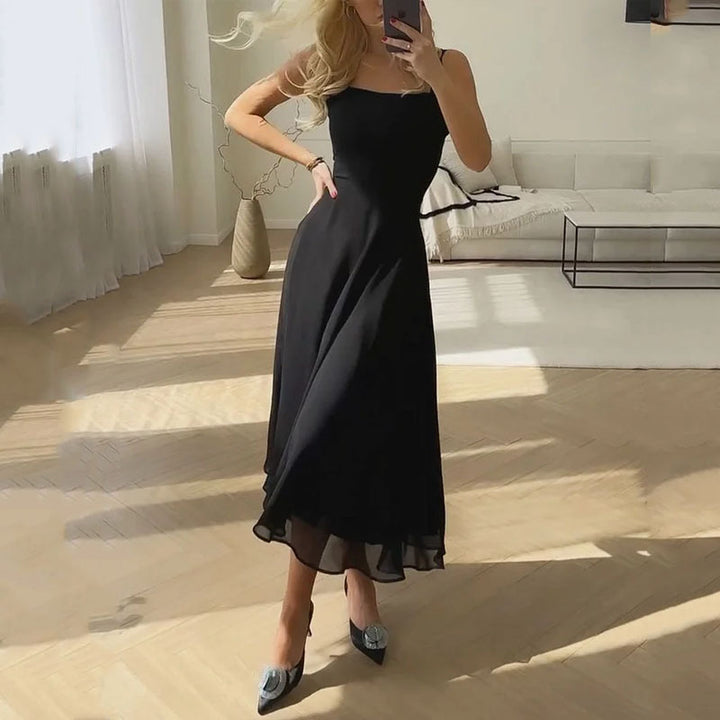 Soffia Damen Ärmelloses Kleid Elegantes Design