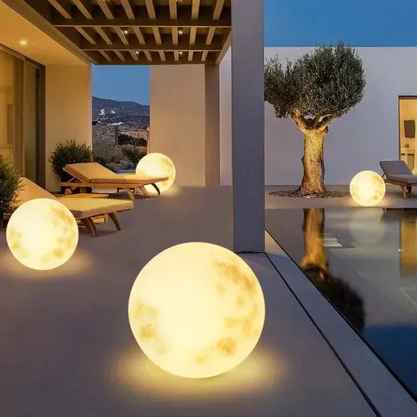 Mond-Gartenlampe Solarbetrieben Verzaubernd - Norvielle