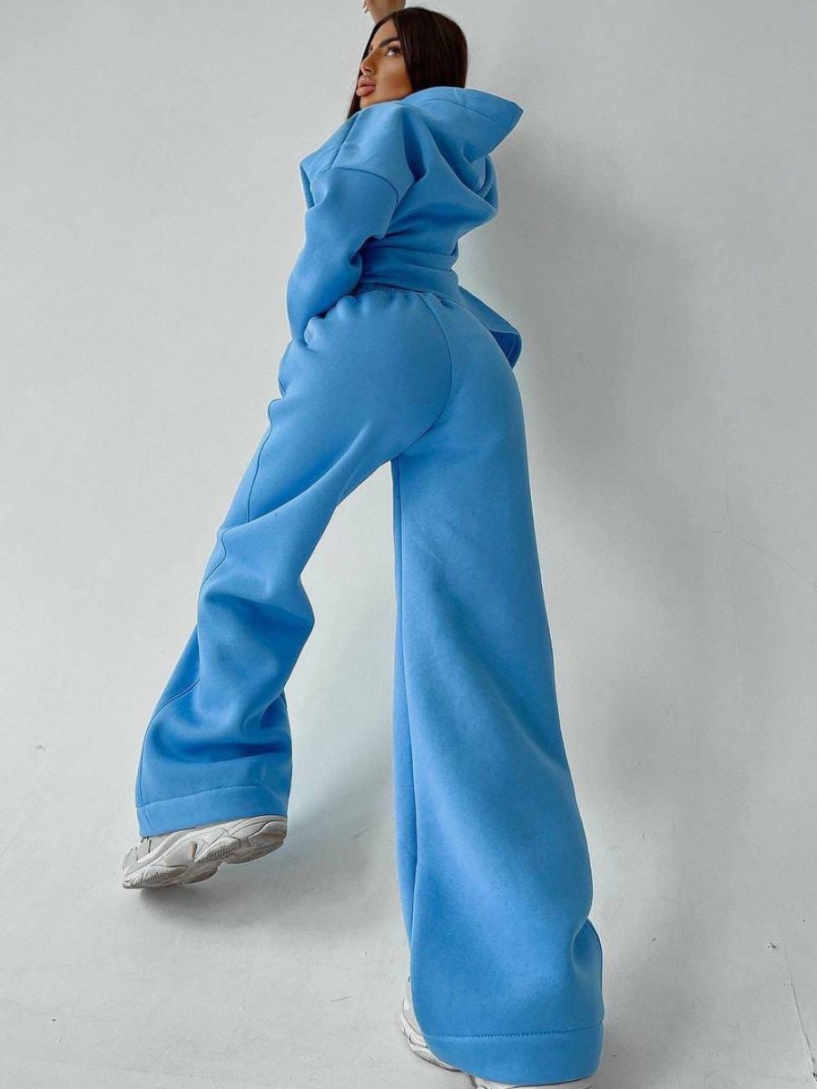 Norvielle Damen Hoodie Jogginganzug