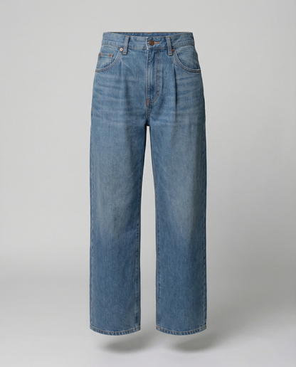 Damen Jeans Bequeme Weite