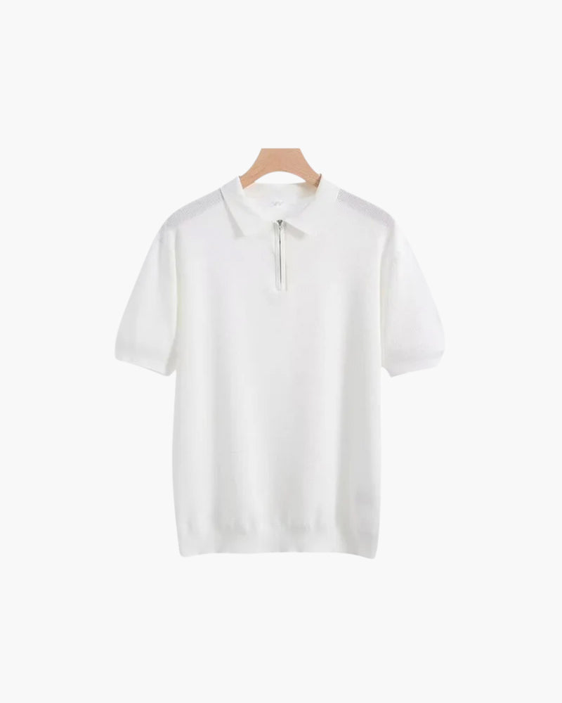 Brooks Herren Poloshirt Kurzarm Halbzipp