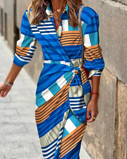Damen Maxi-Kleid Sommer atmungsaktives Strandkleid