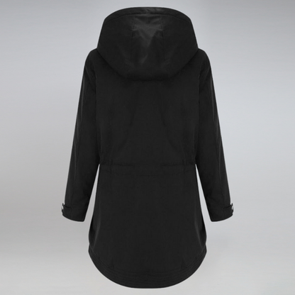 Damen Winterparka Mit Kapuze Gefüttert