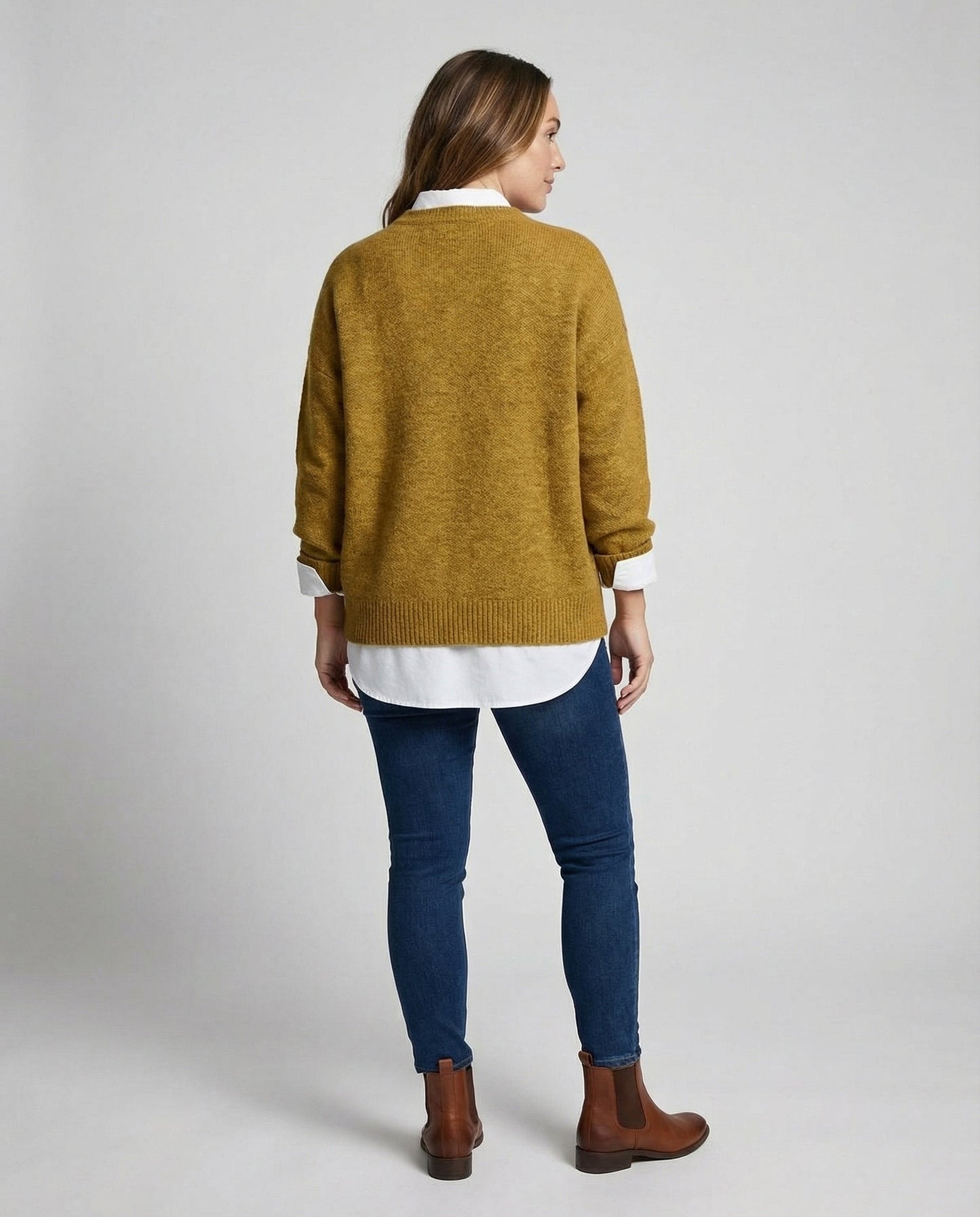 Damenpullover Weich Modern Chic