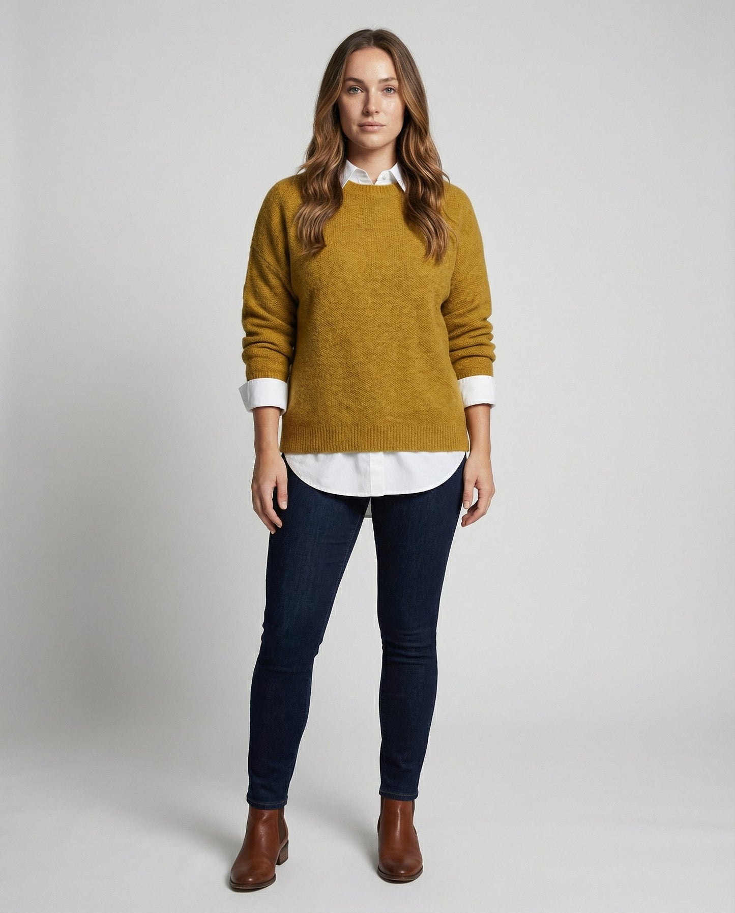 Damenpullover Weich Modern Chic