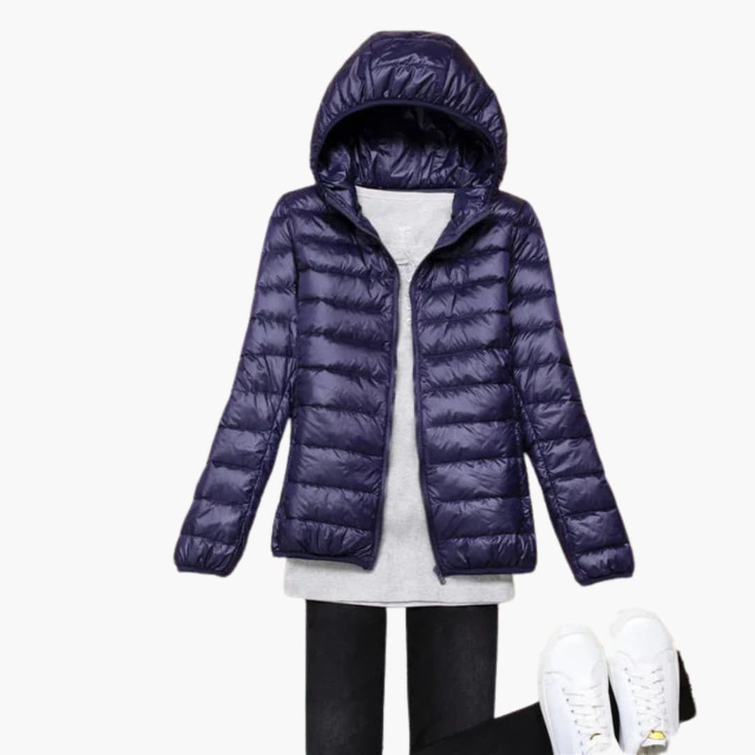 Damen Ultraleichte Daunenjacke Warm