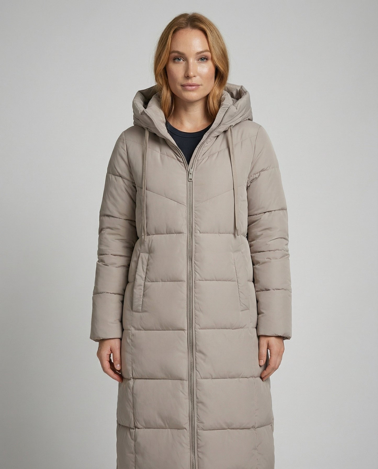 Damen Wintermantel Norvielle Dicker Wollmantel
