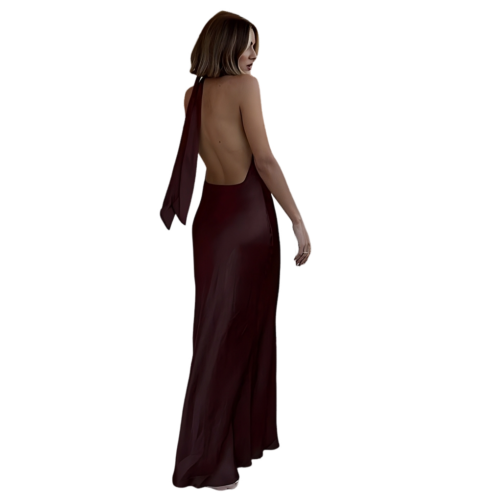 Damen Elegantes Midikleid Nicole