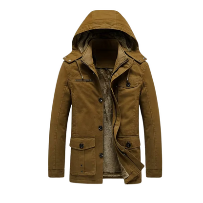 Gepolsterte Damen Winterjacke Isoliert