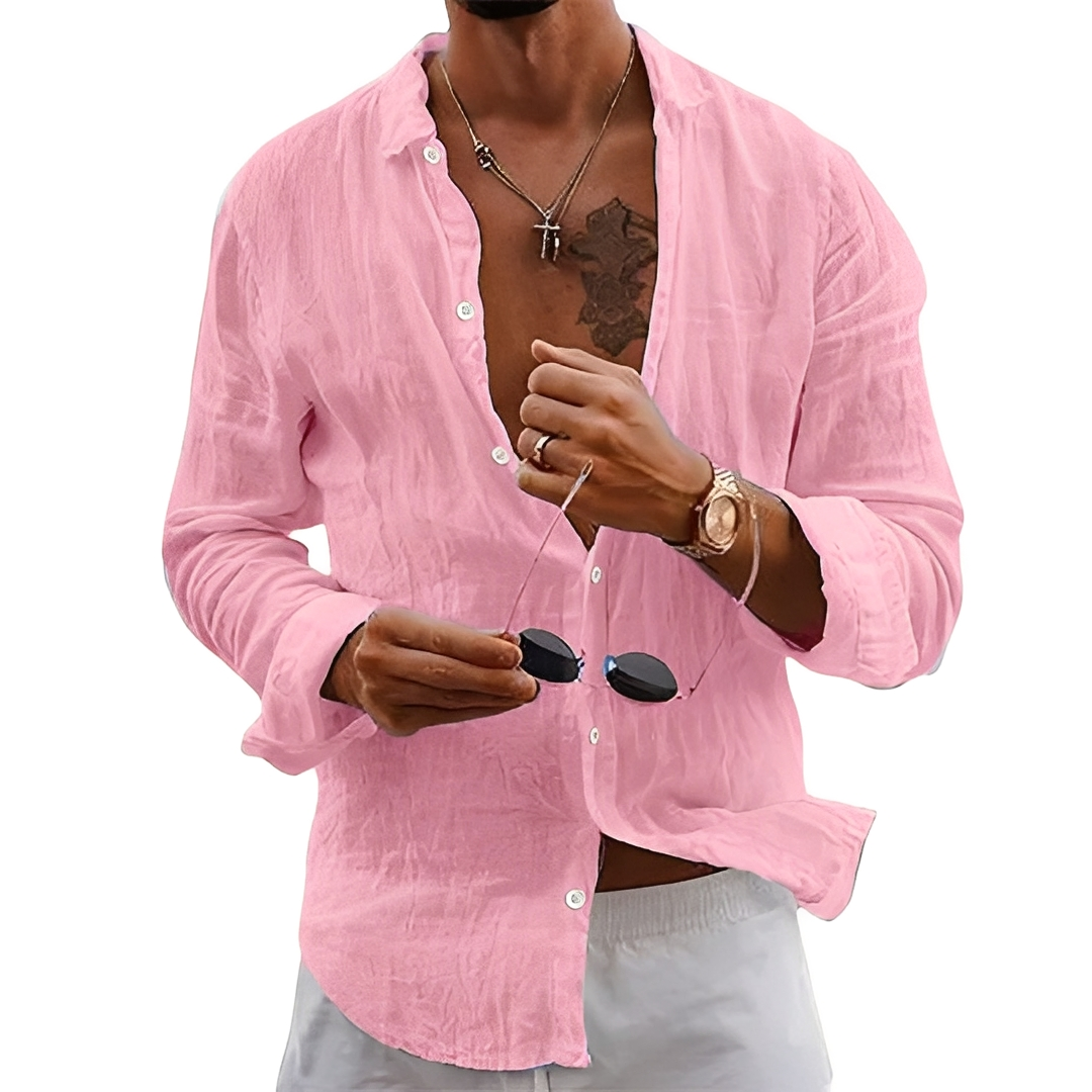 Nalley Herren Sommerhemden Elegantes Design