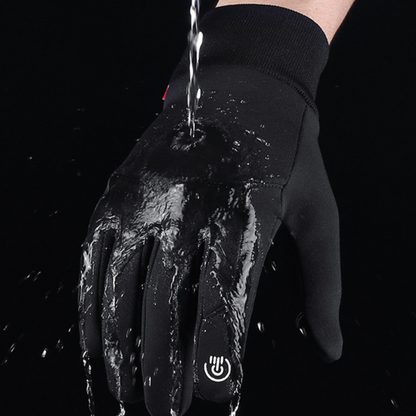 Norvielle Herren Thermohandschuhe Wasserdicht Touch Funktion