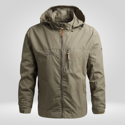 Herren Regenjacke Wasserdicht Funktioneller Aufbau