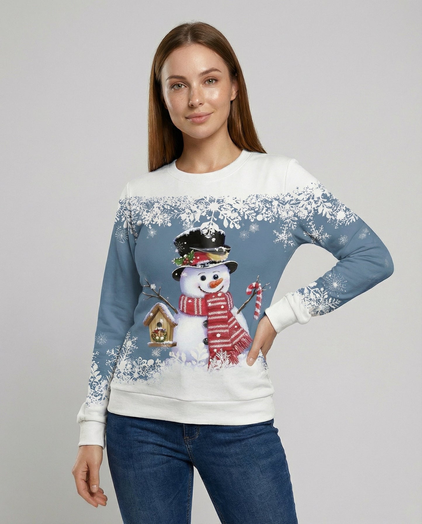 Bunter Schneemann Dekoration - Norvielle