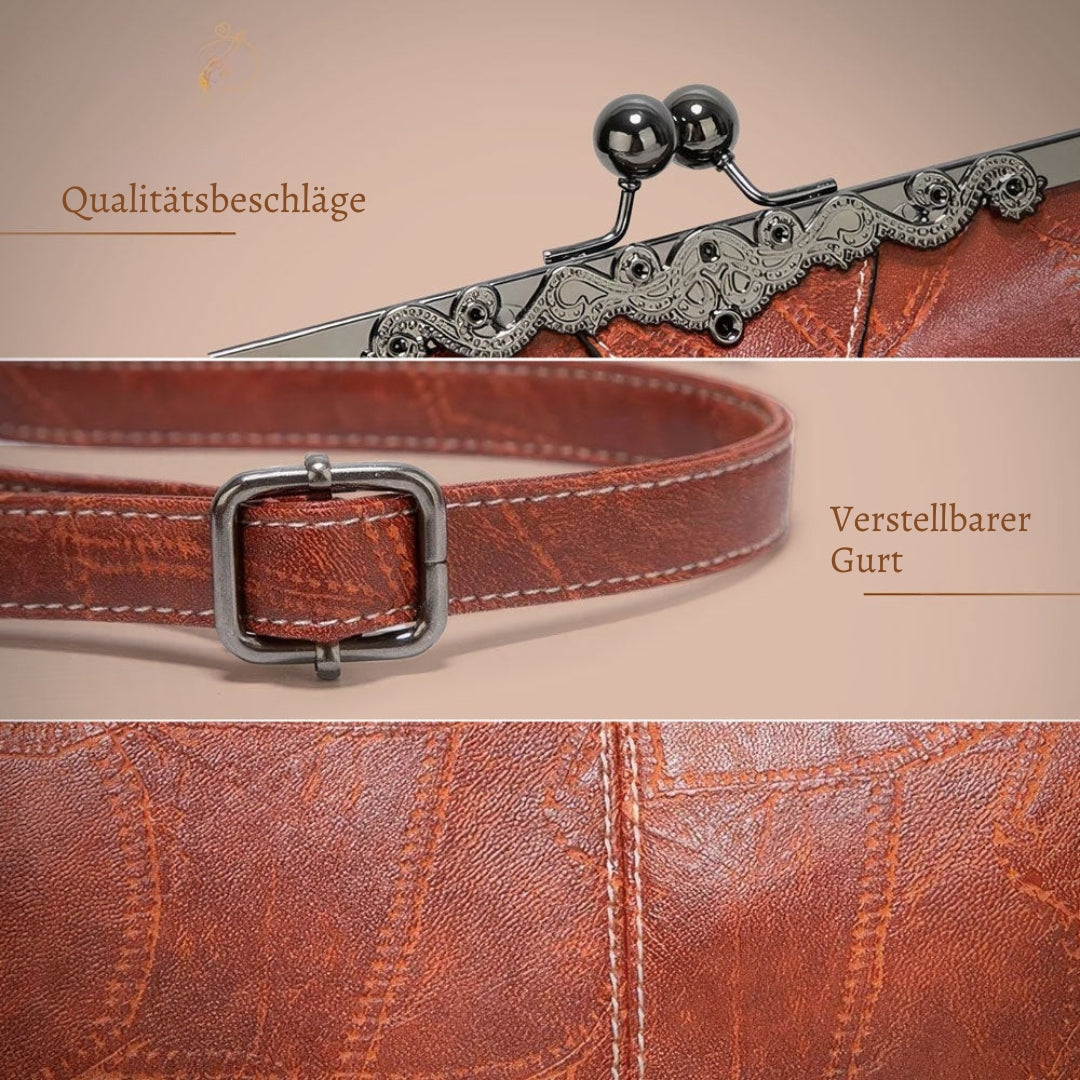 Elegante Damen Handtasche Leder