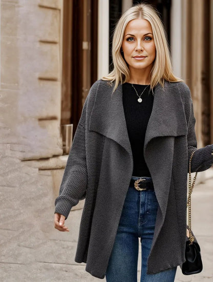Damen Cardigan Grau Trendig