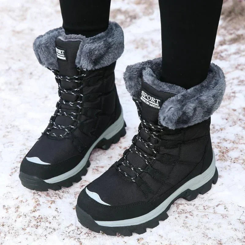 Norvielle Damen Winterstiefel Wasserdicht