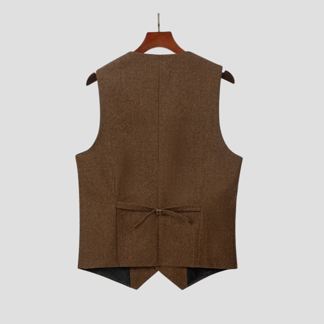 Herren Wollweste Tailored Look Vielseitig