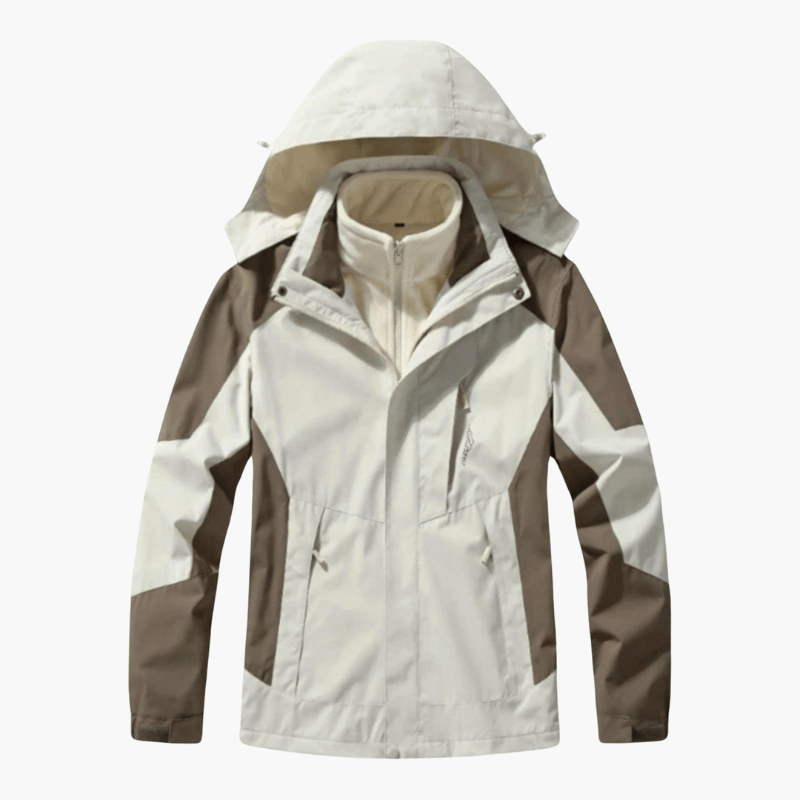 Herren Wanderjacke Lang Winter Daunen