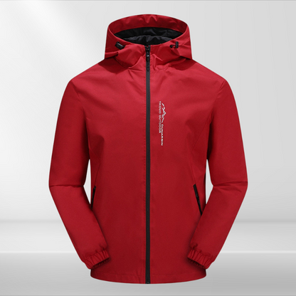 Norvielle Herren Outdoorjacke Wasserdicht Winddicht Kapuze