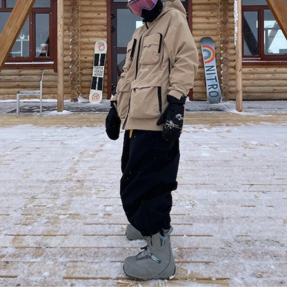 Norvielle Damen Baggy Ski- und Snowboardhose Warm