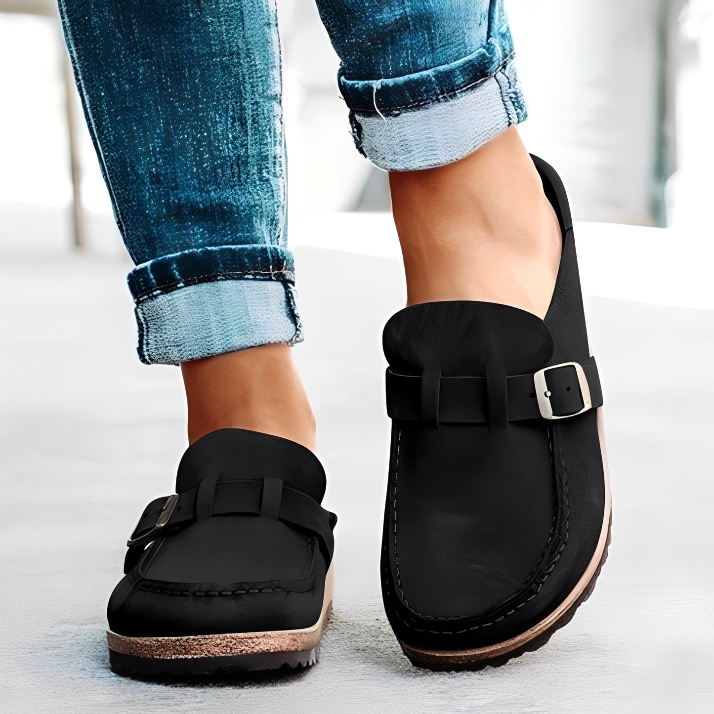 Rhelna Damen Mokassins Trend