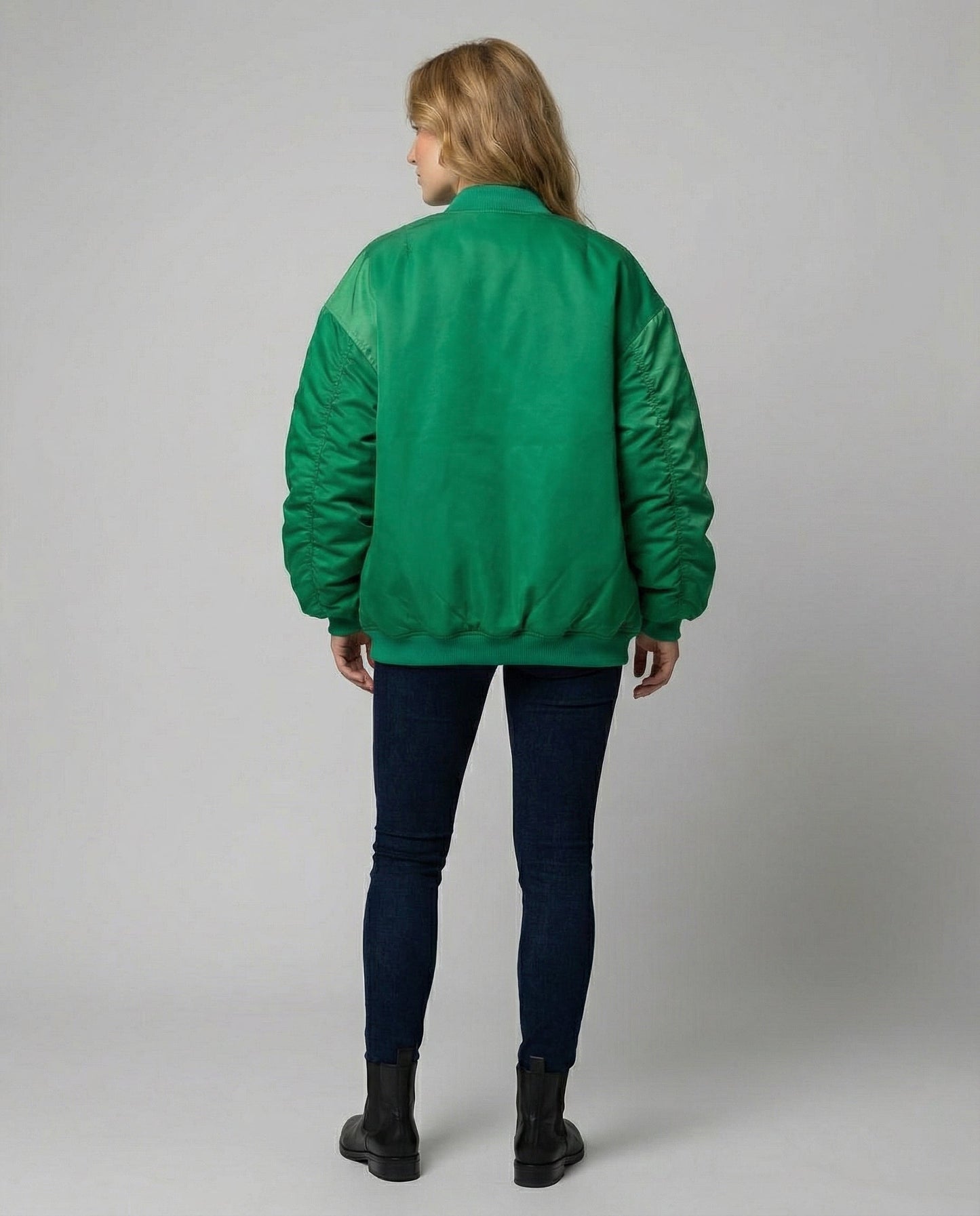 Oversize Herren Bomberjacke Lässig