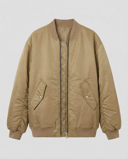 Oversize Herren Bomberjacke Lässig