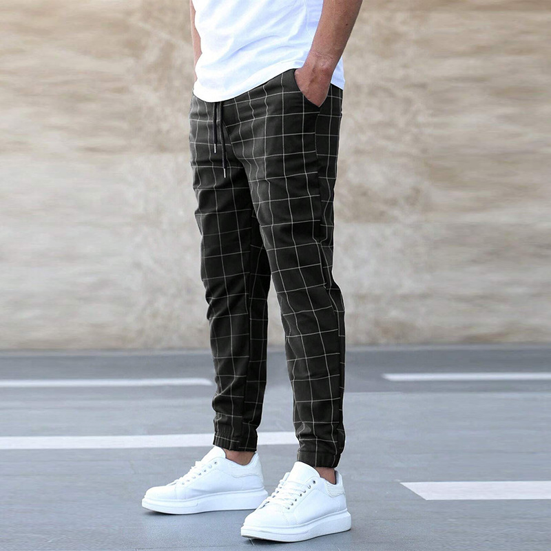 Herren Jogginghose Bequem Baumwolle Schwarz - Norvielle