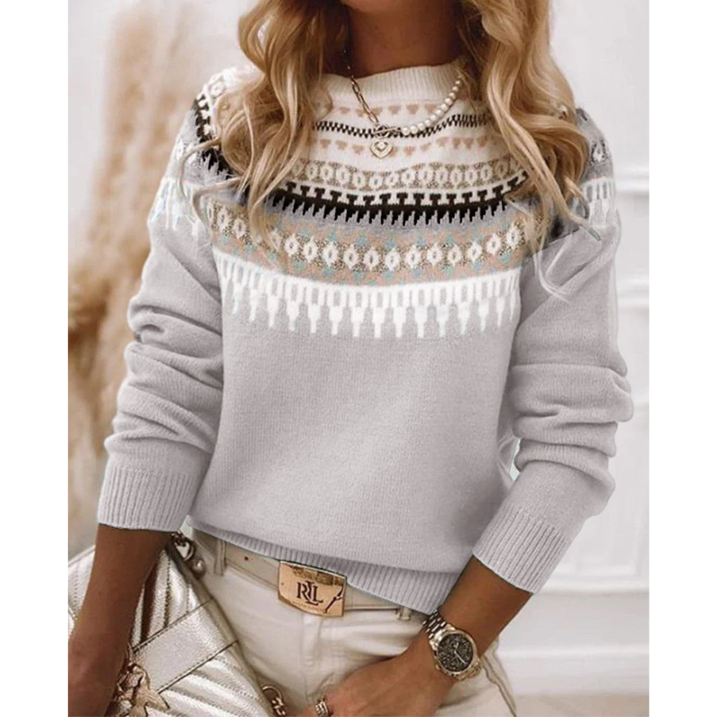 Norweger Strickpullover Winter