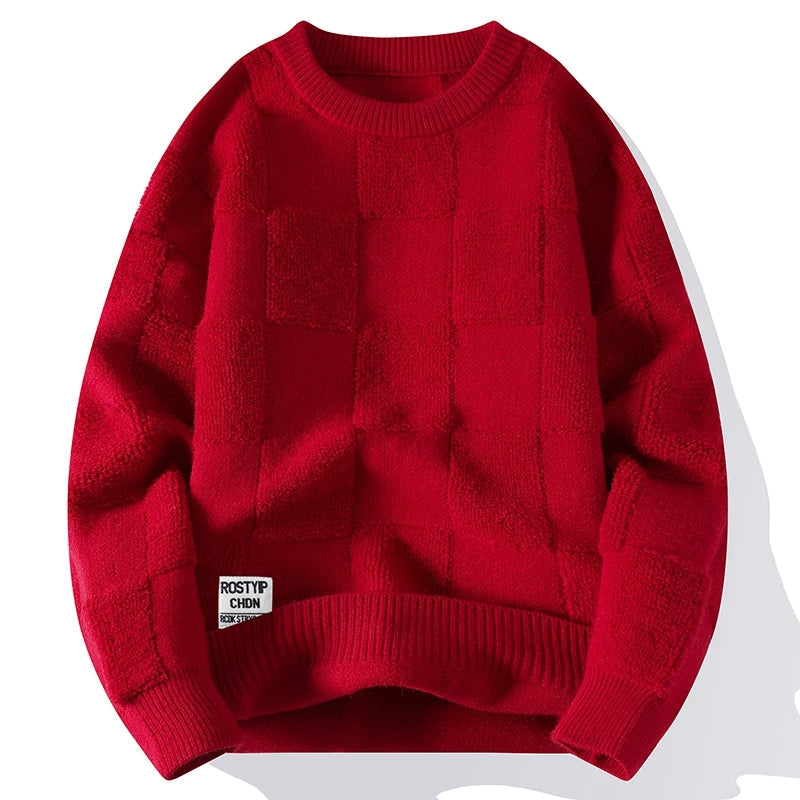 Norvielle Herren Strickpullover Trendig