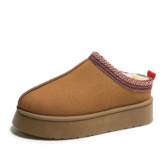Bequeme Herren Loafers Warm Lederschuhe Braun - Norvielle
