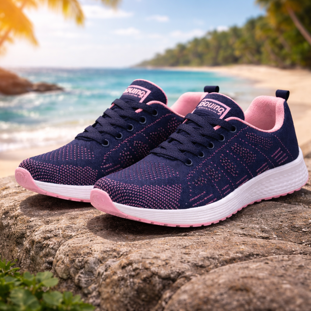 Damen Orthopädische Schuhe Bequem Atmungsaktives Material