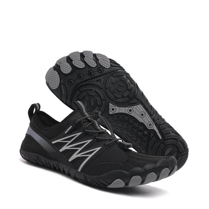 Dee Unisex Barfußschuhe Flexibles Gummisohle Schnellverschluss
