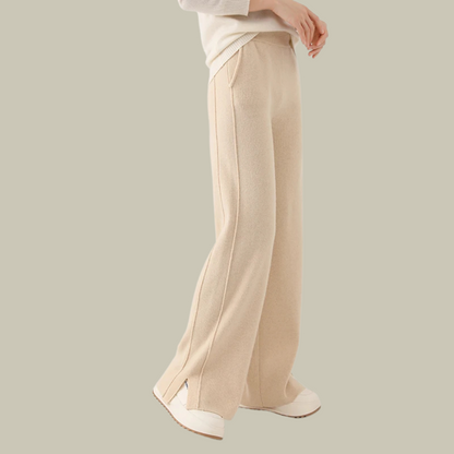 Damen Relaxed Fit Strickhose