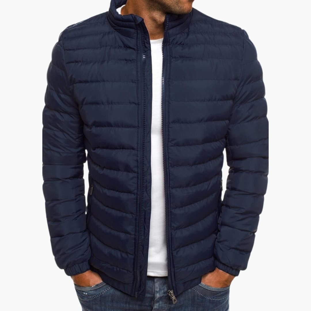 Herren Daunenjacke Übergangszeit Warm