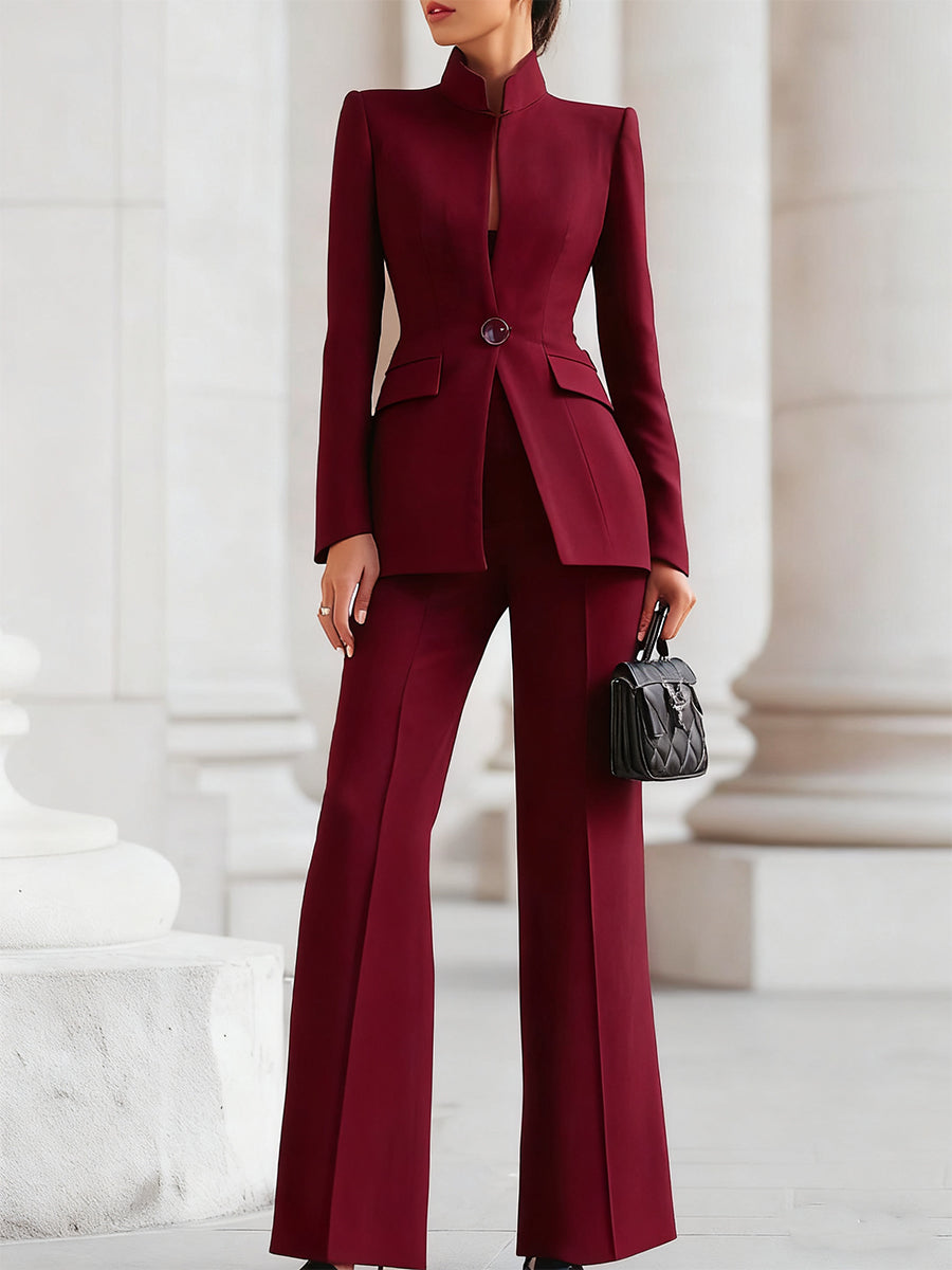 Damen Maßgeschneiderter Blazer Set