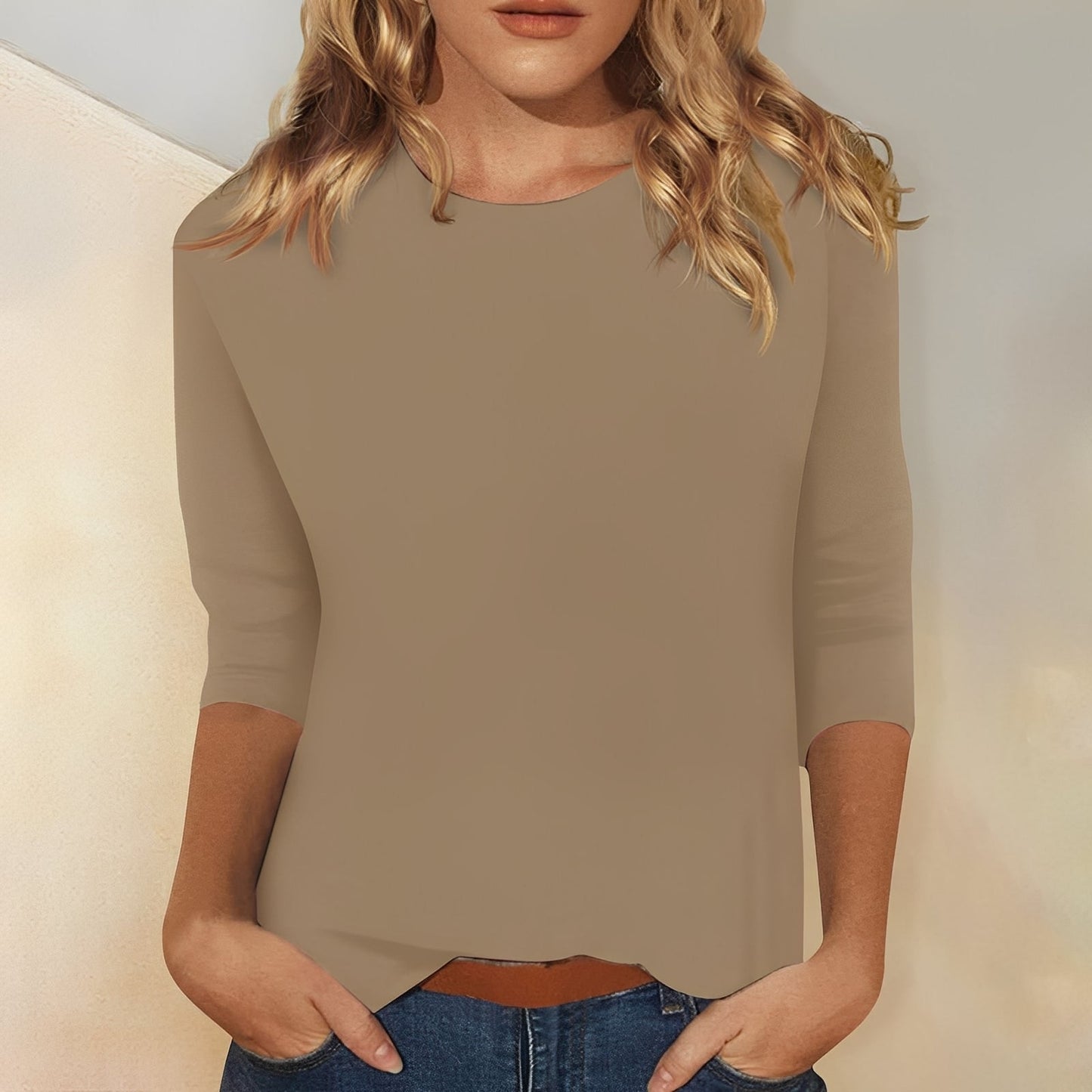 Damenhemd Lockeres Design