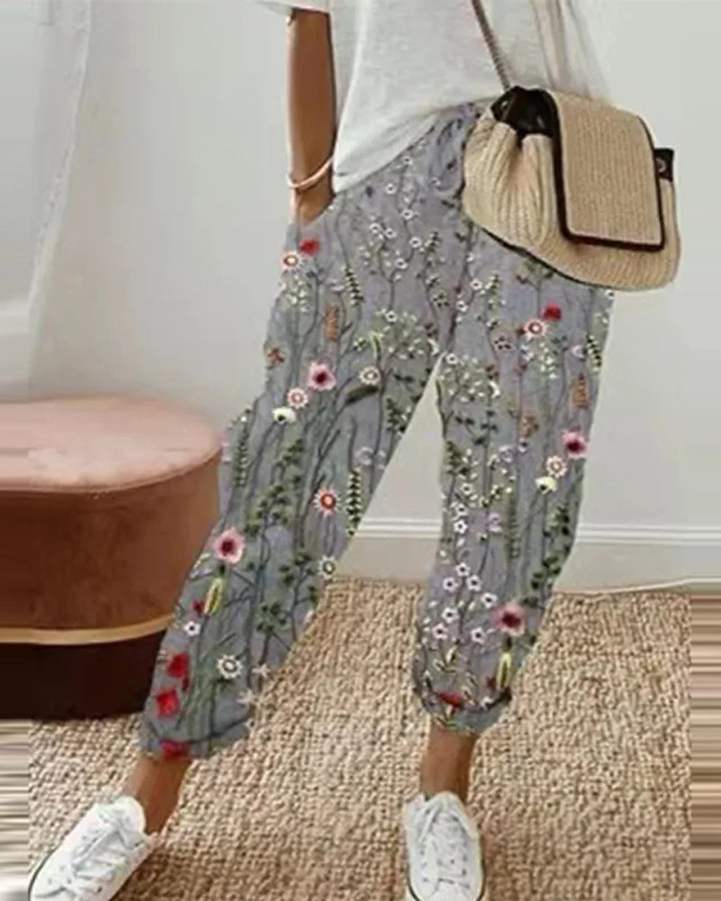 Damen Freizeithose Baumwolle