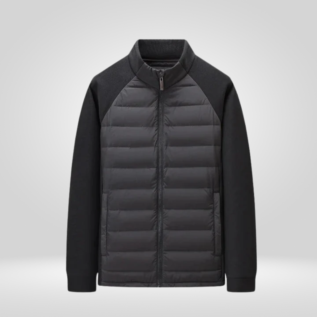 Herren Winterjacke Kompakt Mit Klaren Linien