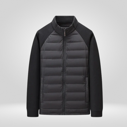 Herren Winterjacke Kompakt Mit Klaren Linien