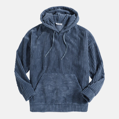Norvielle Herren Hoodie Cord Beige