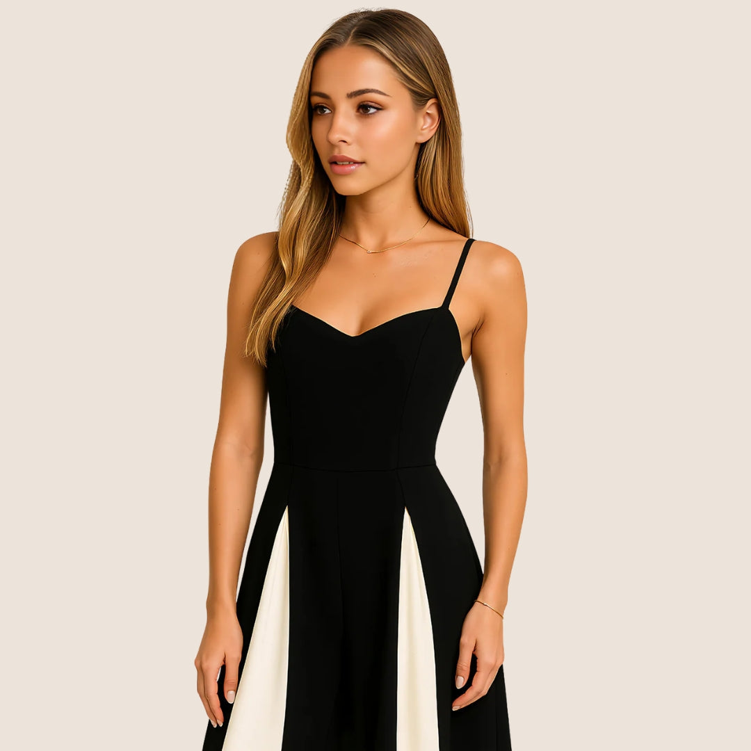 Damen Elegantes Hochzeitsgast Maxikleid Formell Viola